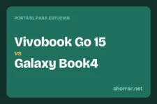 Portátil para estudiar: Vivobook Go 15 vs Galaxy Book4