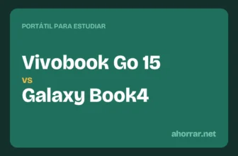 Portátil para estudiar: Vivobook Go 15 vs Galaxy Book4